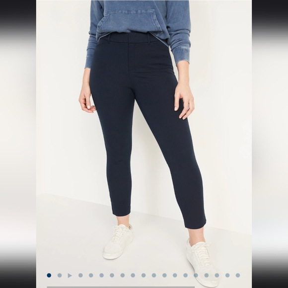 Old Navy Pixie High Waisted Pixie Skinny Ankle Pants | Size 0 Petite - Picture 1 of 11